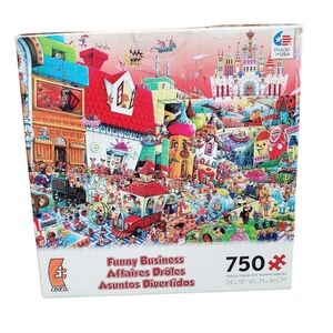 Funny Business Ceaco 750 Piece Puzzle *READ*